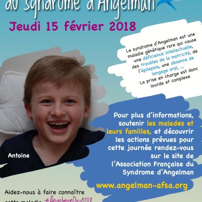 Journée Internationale du Syndrome d'Angelman 2018